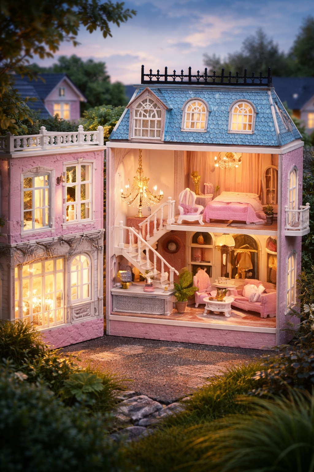 DIY Miniature Dollhouse Kit