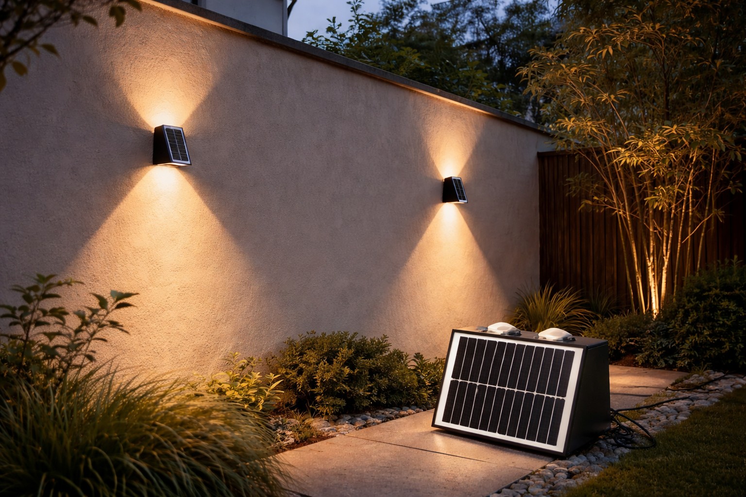 Solar Outdoor Wall Light